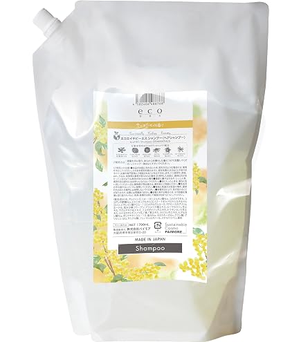Amazon.co.jp: エコエイチビーエス シャンプー（ムスク）1700mL